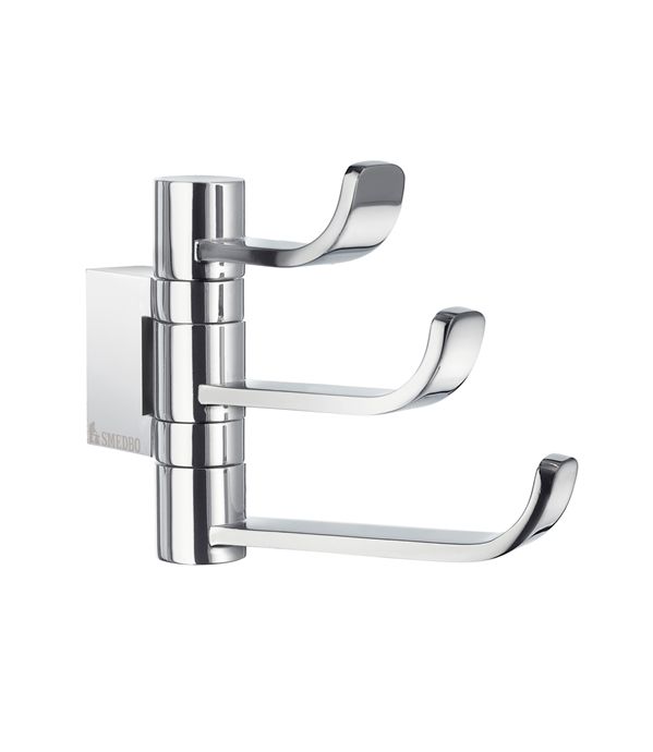 OK327 - držalo za brisače - trojno - krom sijaj